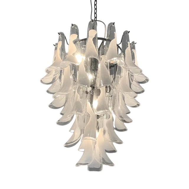 Sella Chandelier in Murano Glass from Simoeng For Sale