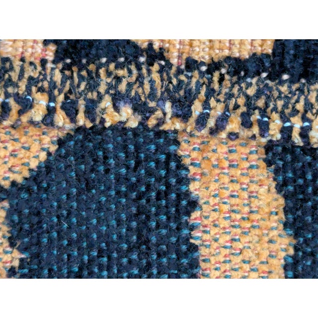 1990s Vintage 1990s Lee Jofa Tiger Woven Jacquard Throw 50"x123" Designer Fabric For Sale - Image 5 of 10