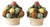 Trompe L'Oeil Earthenware Centerpieces, 1960s, Set of 2 For Sale