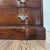 Vintage Mahogany Serpentine Chest W/ Leather Top For Sale In Salt Lake City - Image 6 of 10