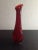 American 1970s Fenton Ruby Red Swung Vase For Sale - Image 3 of 7