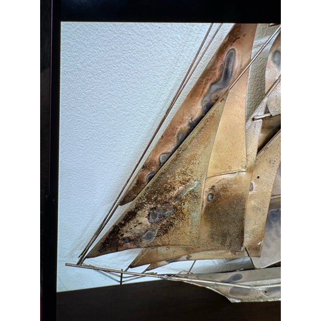 Brutalist 1970s Brutalist Metal Ship For Sale - Image 3 of 11