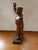 This is a 1968 Handmade Wooden Matador Figurine. It measures 9 1/2" high, 2 1/2" wide and 3" deep. The piece is in very...