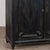 Late 19th Century Swedish Black Painted Sideboard With Fluted Diamond Carving For Sale - Image 10 of 13
