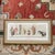 Cream Framed French "Dirty Dogs of Paris" Hand Colored Etching by Boris O'Klein For Sale - Image 8 of 8