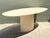 Vintage Italian Travertine Oval Dining Table For Sale - Image 10 of 12