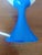 Space Age Table Lamp in Blue and Opaline, 1970 For Sale - Image 10 of 11
