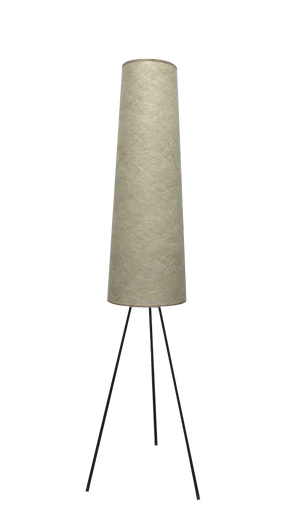 Mid-Century Minimalist Tripod Cocoon Floor Lamp, 1960s