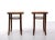 Wood Set of Wicker Model 4601 Stools from Thonet, 1960s For Sale - Image 7 of 8