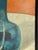 1961 Mid-Century Modern Still Life With Blue Glass Bottle, Signed For Sale In Cincinnati - Image 6 of 12