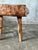 Wood Small Organic Blond Asian Teak Quadripod Bench, Sepuluh For Sale - Image 7 of 18