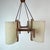 Scandinavian Teak and Acrylic Granite Hanging Lamp, 1960s For Sale - Image 6 of 15