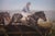 Wood Ruth Gibbons English Steeplechase Acrylic on Canvas For Sale - Image 7 of 7