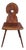 Antique Alpine Peasant Chair with Cut-Out Heart, 1700s For Sale