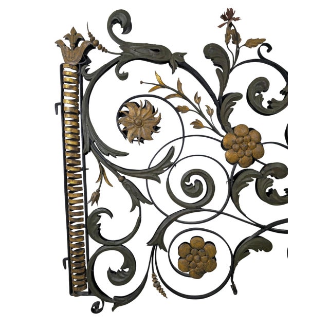 Wrought-Iron Shop Sign with Hanging Horse For Sale - Image 3 of 7