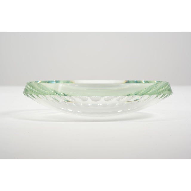 Vintage Art Deco Glass Bowls, 1940s, Set of 9, in Flawless conditions. Designed 1920 to 1949