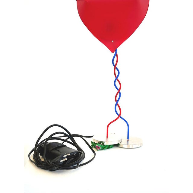 1980s One from the Heart Table Lamp by Ingo Maurer, 1980s For Sale - Image 5 of 9