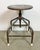 Industrial Iron Adjustable Swivel Stool, 1960s For Sale - Image 11 of 18
