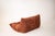 Textile Togo Two-Seat in Brown Corduroy by Michel Ducaroy for Ligne Roset For Sale - Image 7 of 12