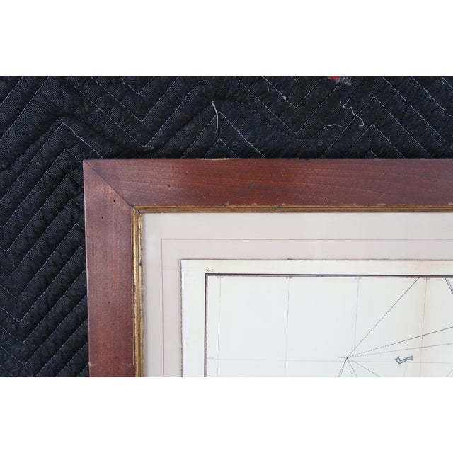 White Soicher Marin American Navigational Chart Survey Map of East Coast For Sale - Image 8 of 13