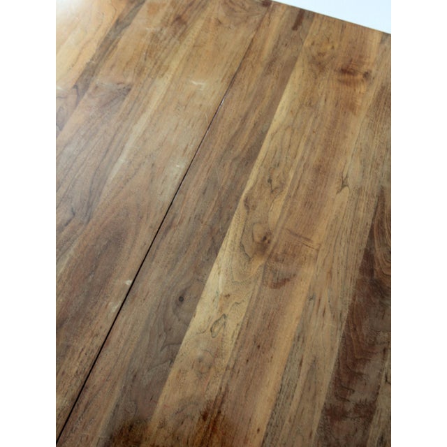 Brown Antique Queen Anne Revival Extension Dining Table For Sale - Image 8 of 18