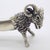 Italian Vintage Italian Handmade Genuine Sterling Silver 925 Ram / Aries Shaped Spoon Rest For Sale - Image 3 of 11