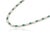 Metal 5.71ct Zambian Emerald & 2.81ct Baguette Diamond Tennis Necklace 14k Gold For Sale - Image 7 of 13