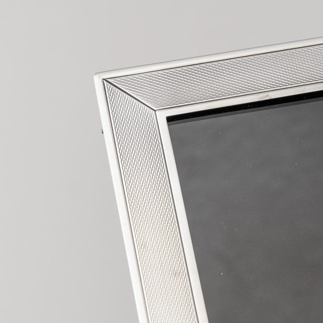 Vintage Silver Photograph Frame from Industria Argentina, 20th Century For Sale - Image 5 of 10