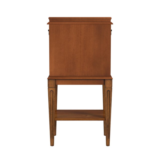 Hardwick 4 Drawer Chest, Medium Brown For Sale In Chicago - Image 6 of 8