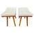 Mid-Century Maple Wood Stools, Former Czechoslovakia, 1960s, Set of 2 For Sale - Image 16 of 16