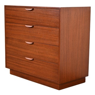Harvey Probber Mid-Century Modern Mahogany Chest of Drawers | Newly Refinished For Sale