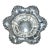 Antique Art Nouveau Brainard Silver Co. Sterling Ornate Bow 11.5" X 3.5" For Sale