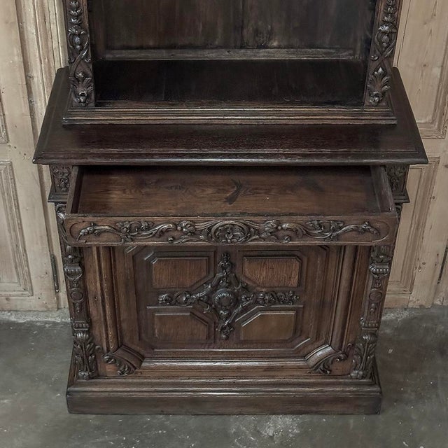 Pair Monumental French Louis XIV Bookcases ~ Bibliotheques For Sale - Image 17 of 17