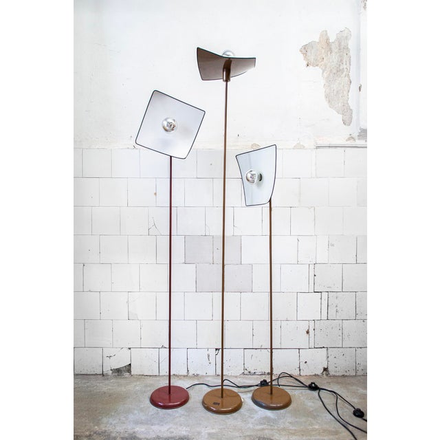 Metal Vintage Floor Lamps from Selenova, 1970s, Set of 3 For Sale - Image 7 of 7