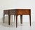 Brown Mid Century French Directoire Mahogany Leather Side Tables by Heritage Henredon - A Pair For Sale - Image 8 of 13