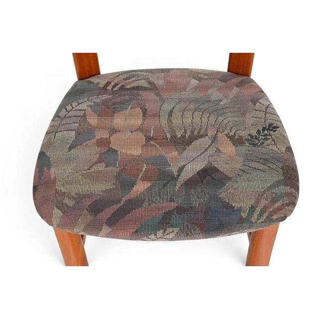 Set 6 Danish Teak Mid Century Modern Dining Chairs For Sale - Image 12 of 13