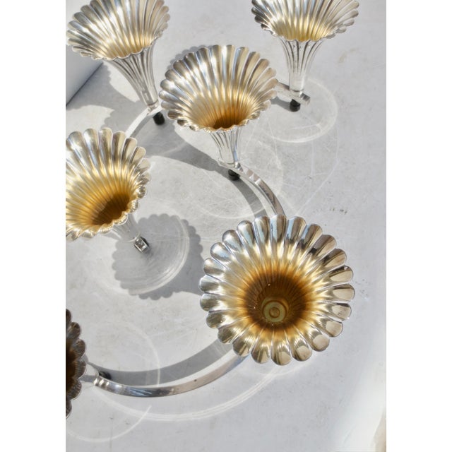 Shielfield Silver-Plate Eperene Circa 40s For Sale - Image 4 of 6