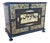 Late 19th Century Ebonized and Inlaid Wooden Coin Cabinet, Italy, 1890s For Sale