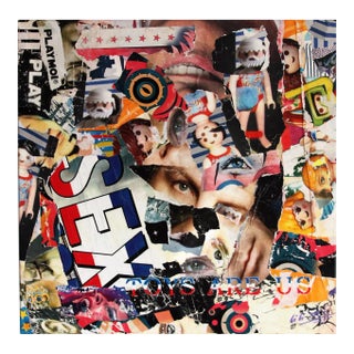 Christophe Stouvenel, Les jouets c’est Nous, 2017, Mixed Media For Sale