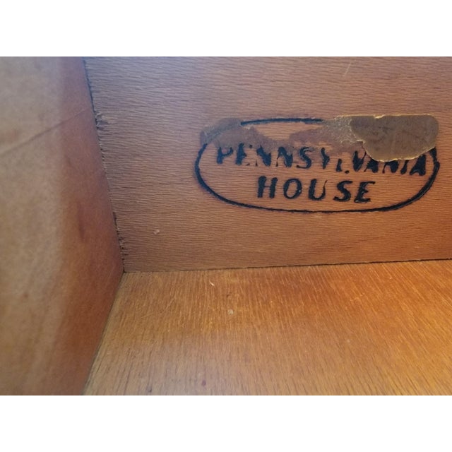 A stunning 1971 vintage standalone sideboard buffet credenza by Pennsylvania House and originally sold through the...
