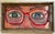 Wood "The Red Glasses", Original, One-of-a-Kind, Oil Painting, Woman Art For Sale - Image 7 of 12