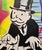 Alec Monopoly "Mr. Monopoly Playing the Piano" 2010 Painting on Canvas For Sale In Los Angeles - Image 6 of 11