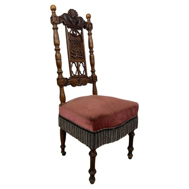 Antique Desk Chair, 1800s For Sale - Image 8 of 8
