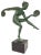 Art Deco Danseuse Paienne Figurine by Derenne for Max Le Verrier, France, 1920s For Sale
