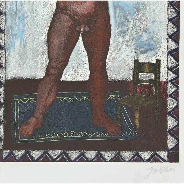 The Force is an etching and aquatint realized by Franco Gentilini (Italian Painter, 1909-1981) in the 1970s. from the...