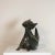 Black Stylized Cat Sculpture in Polychrome Ceramic from San Polo Venice For Sale - Image 8 of 8