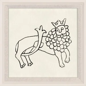 Watermerken 12, Framed Artwork