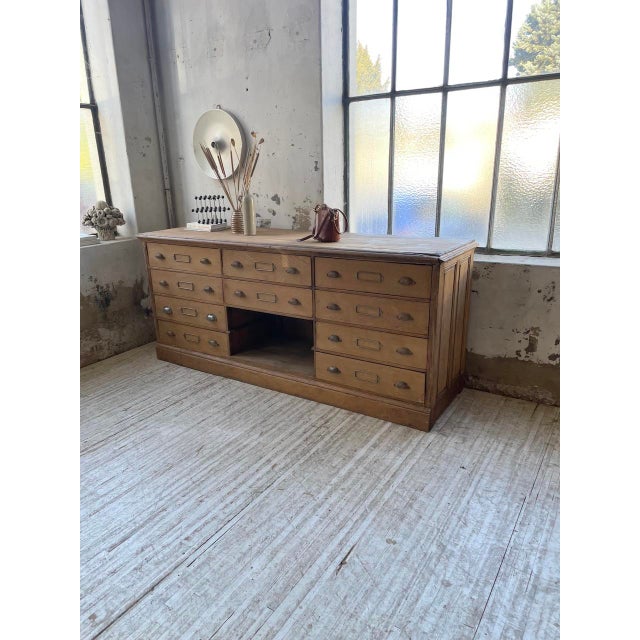 Oak Counter Sideboard, 1930s For Sale - Image 3 of 18