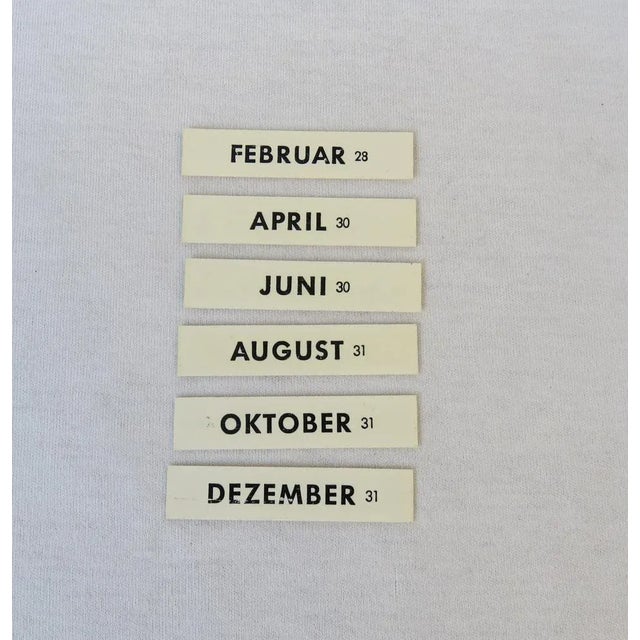 Art Deco Perpetual Calendar by Jakob Maul For Sale - Image 10 of 12