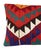 Traditional 14"x24" Handwoven Kilim Cushion Cover. Vintage Lumbar Pillow Cover. Throw Pillow For Sale - Image 3 of 5